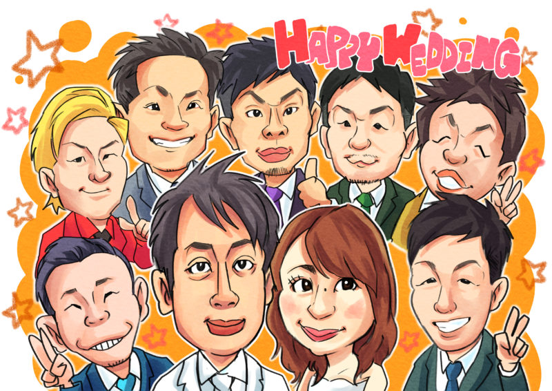 ウェルカムボード.イラスト